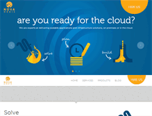Tablet Screenshot of novaordis.com